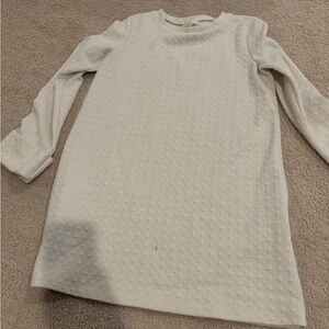 Leith Cream Textured Knit Top